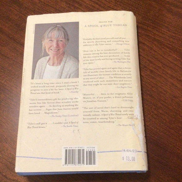 A Spool of Blue Thread (A novel) - Picture 2 of 2